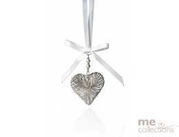 Silver Wire Heart 